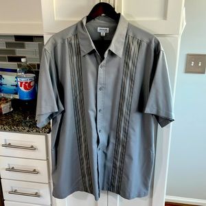 Haggar Cool 8 Tec Short Sleeve Shirt 